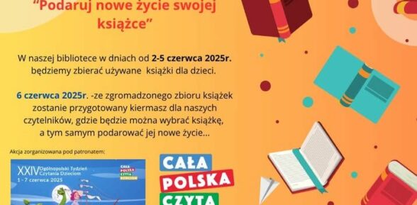 Podaruj drugie życie książce