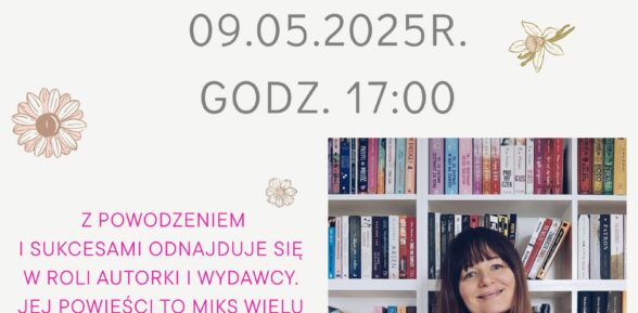 Zapraszamy na spotkanie autorskie z Izą Maciejewską