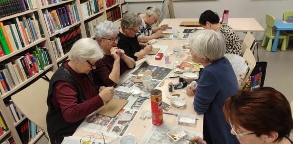 #htmlcaption_70584 Mobilna Pracownia Twórcza i efekty jej pracy