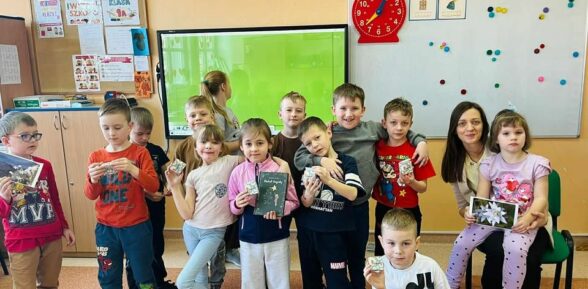 Spotkanie promujące czytelnictwo w klasie I a ze Szkoły Podstawowej w Sulmierzycach