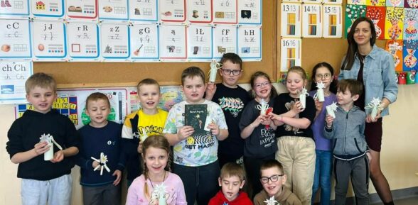 Rozmowy o prawdziwych skarbach z pierwszoklasistami