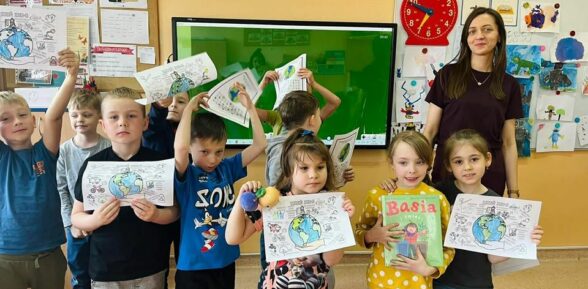 Spotkanie z klasą IA i rozmowy o Ziemi