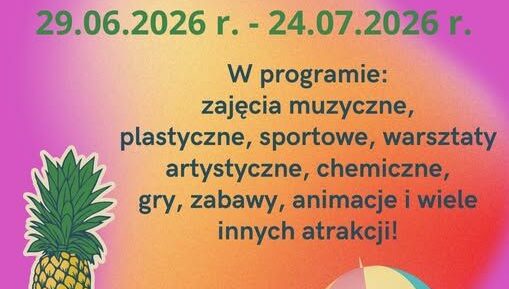 #htmlcaption_72303 Trwają zapisy na wakacyjne zajęcia w bibliotece!